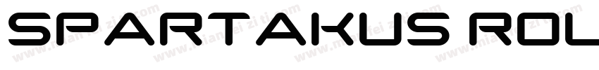 SparTakus Round字体转换